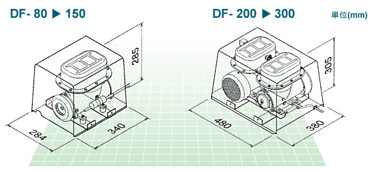 DF-80 単相 100V （大晃機械工業） （SECOH 水槽用エアーポンプ